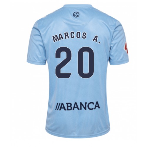 Dres Celta Vigo Marcos Alonso #20 Domaci 2024-25 Kratak Rukav